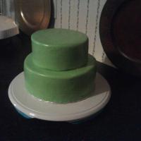 I Think I Can, I Think I Can... This isn't decorated but I just wanted to work with a crumb coat other than buttercream and see how it worked with my mmf. I used...