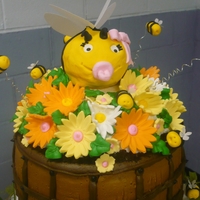 Mommy To Bee! What a big cupcake order. I had alot of fun crating this.