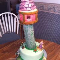Tangled Cake 