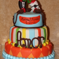 Fiesta Themed Honey Do Shower Cake 
