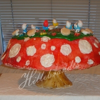 Smurf Cake Smurf Cake