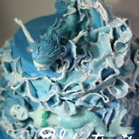 Mermaid Cake - Silver In "die Tortenshow" 2013 In Germany 