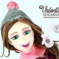 Lila Is Shopping For Christmas In Frostington This is my contribution for the charity project Christmas in Frostington. My Figurine is made out of fondant. Christmas in Frostington is a...