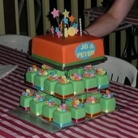 Birthday Cakes Mini Cake Tower