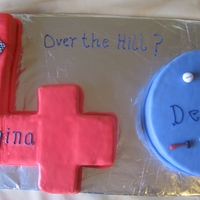 40 Twins 4 is vanilla, 0 is choc. Made for boy/girl twins 40th. Girl is a chef, boy is a carpenter/GAA fan.