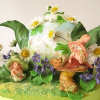 The Fairy Elf's Tea Story Cake 