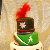 Marching Band Cake Marching Band Cake with Hat