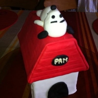 Snoopy Cake 