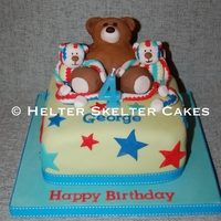 George's 4Th Birthday Cake This is the first child's birthday cake I made!