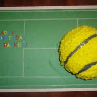 Tennis Ball Cake 