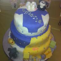 Baby Amerie A fun baby shower cake for a fun mama!