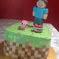Minecraft Cake Minecraft cake