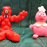 Muno And Foofa Yo Gaba Gaba Characters