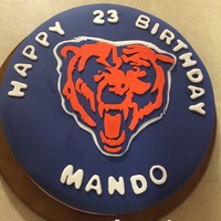 Chicago Bears Cake Chicago Bears cake