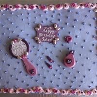 Princess Theme Birthday Cake A princess theme birthday cake