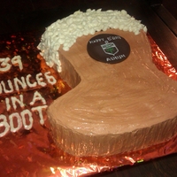 Beer Boot Mug Cake Beer Boot Cake