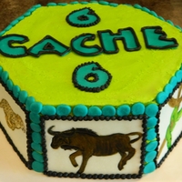 Africa Animal Cake 