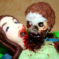 Zombie Birthday Cake