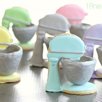 3D Stand Mixer Pastel Cookies 3D stand mixer pastel cookies!