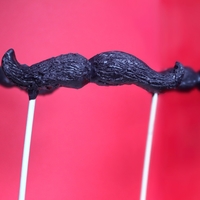 Mustache Cake Pops For more photos and a detailed, step by step tutorial go to: http://www.1finecookie.com/2011/04/mustache-cake-pops-how-hipster-of-you/