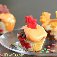 Fall Leaves Cupcakes Fall Leaves Cupcakes