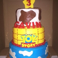 Toy Story Cake 10, 8, 6