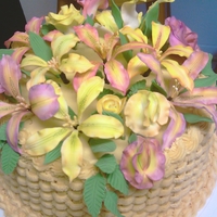 Flower Basket Cake 