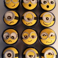 Assorted Minion Cupcakes 