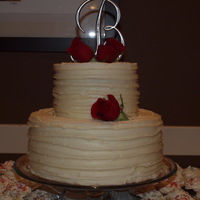 Confetti Wedding Cake, Cupcakes And Chocolate Cupcakes 