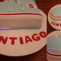 Baby Shoe Made with the piano mold.