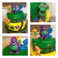 Barney & Friends Birthday Cake 