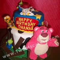 Toy Story 3 Themed Cake 