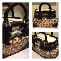 Coach Inspired Purse Cake 
