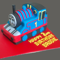 Thomas The Tank Engine This was my first attempt at Thomas. The client was happy, so that was great