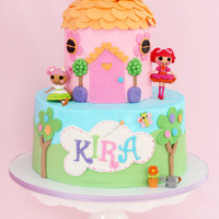 Lalaloopsy Girls Birthday Cake Lalaloopsy cake, Design inspired by little cherry cake company. - La Dolce Dough, Sylvania Ohio