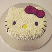Hello Kitty Face Cake 