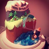 Kite Surfing Cake *Kite Surfing Cake