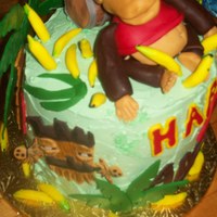 Diddy Kong This is a Diddy Kong cake for my son's birthday.