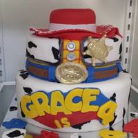 Toy Story All handcrafted fondant details