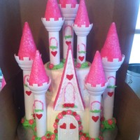 Princess Caslte Cake princess caslte cake