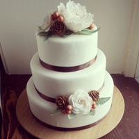 Rustic Winter Wedding Cake One Of My Faves I Have Done Rustic Winter Wedding Cake. One of my faves I have done!