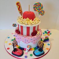 Coming To The Fair I made this cake for a county fair contest which won 1st place!!! Everything is edible and handmade!