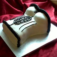 Basque Cake 3D I made this for a group of girls to present to their workmate on her last day of work.