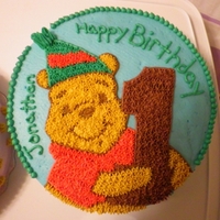 Winnie The Pooh My nephew's 1st birthday.