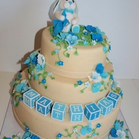 A Lot Of Blue Flowers 