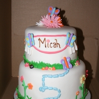 Butterflies And Flowers 