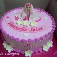 Dennelle's Christening Cake 