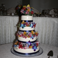 This Was An Amazing Cake For A Beautiful Bride I Loved The Real Flowers And The Floating Tiers This was an amazing cake for a beautiful bride. I loved the real flowers and the floating tiers.