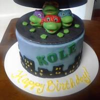 Teenage Mutant Ninja Turtles Cake *