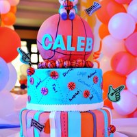 Basketball Themed Cake 